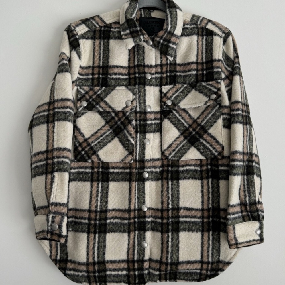 BLANKNYC shacket in outsider - Picture 3 of 4